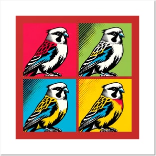 Pop Eastern Rosella Art - Cool Birds Posters and Art